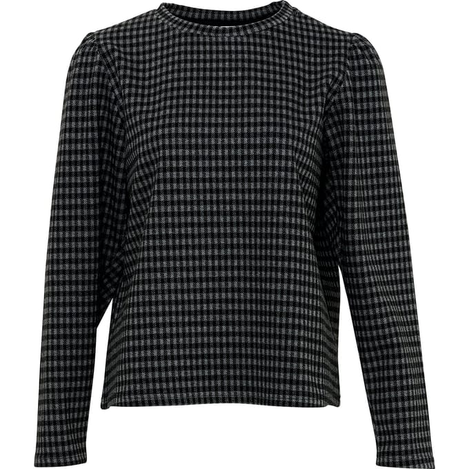 Flow Sweatshirt Rayon in Donkergrijs