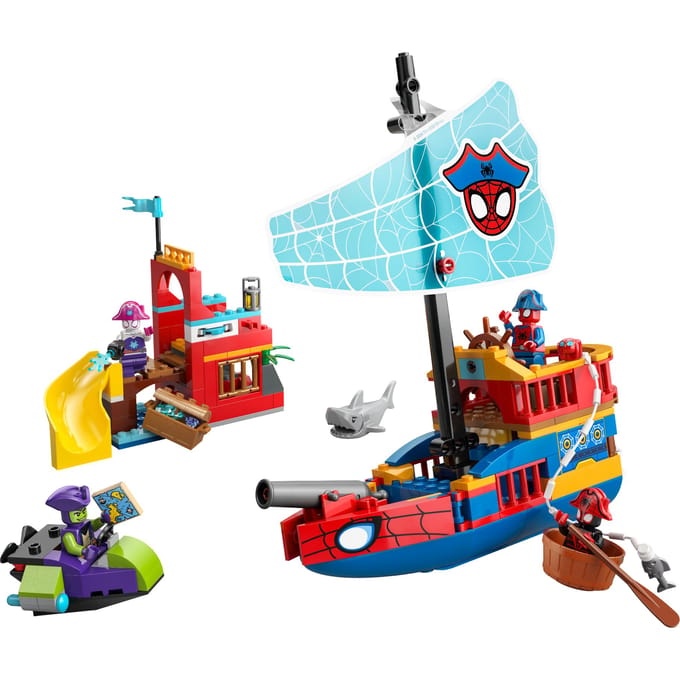 LEGO Marvel Super Heroes LEGO® MARVEL SUPER HEROES 11208 Piratenschip van Spideys team (11208)