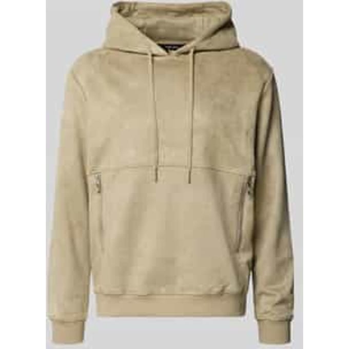 Regular fit HOODIE met Ritszakken