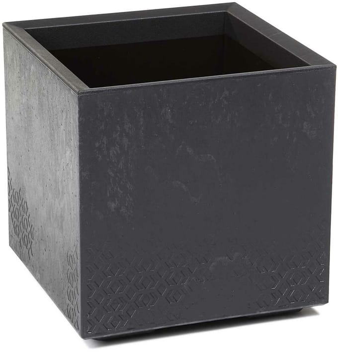 HowHomely - Bloempot - Zwart Beton - 40x40 cm - Duurzaam