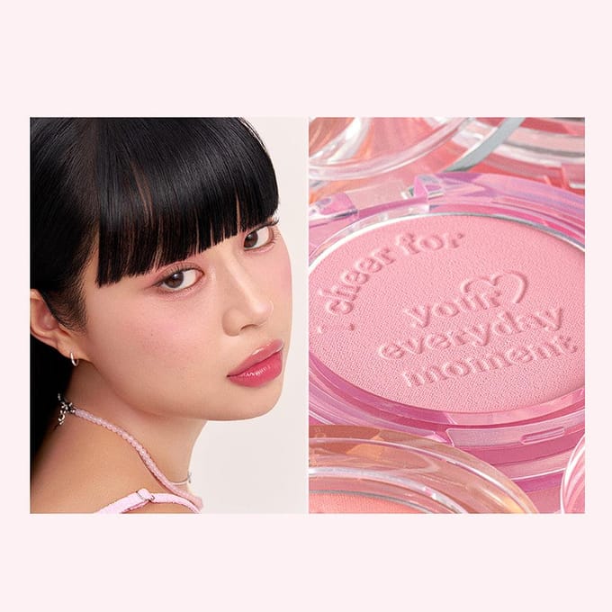 [peripera] Joues de soleil d'un rouge pur (10 couleurs) 4.2g 30 Soft Pink