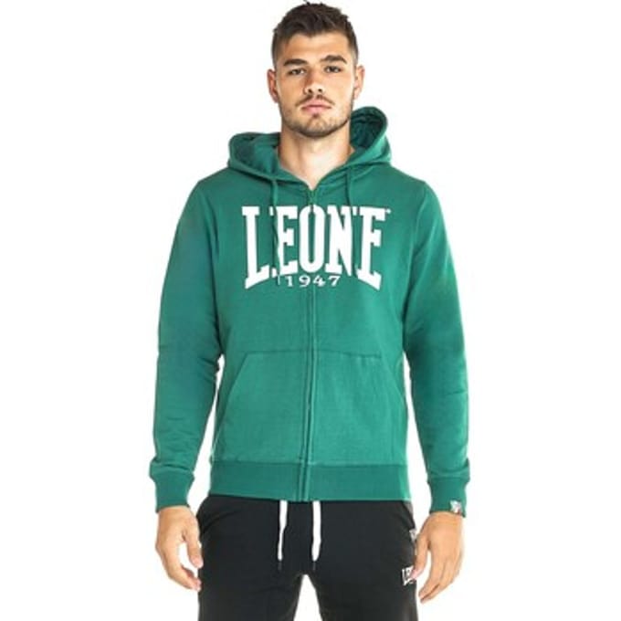 Capuchon sweaters Leone 1947 Man Fleece Hoody Zipped