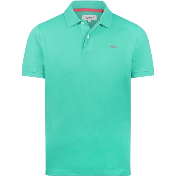 McGregor Classic Polo Medium Green Größe: S | Poloshirts Outlet | Herren | Grün
