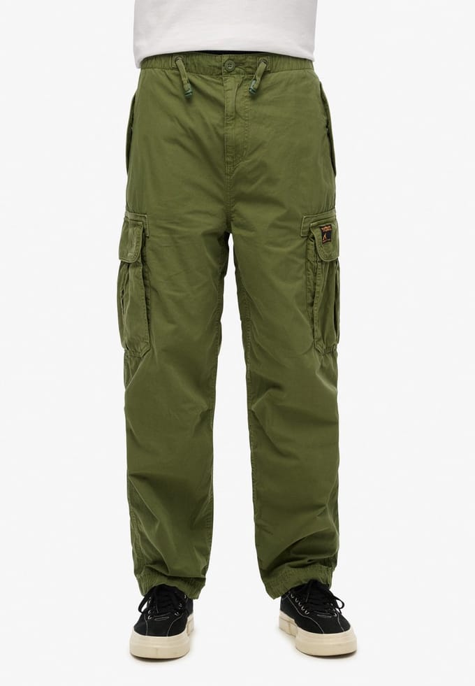 Superdry - Baggy Parachute broek - Heren - Broeken
