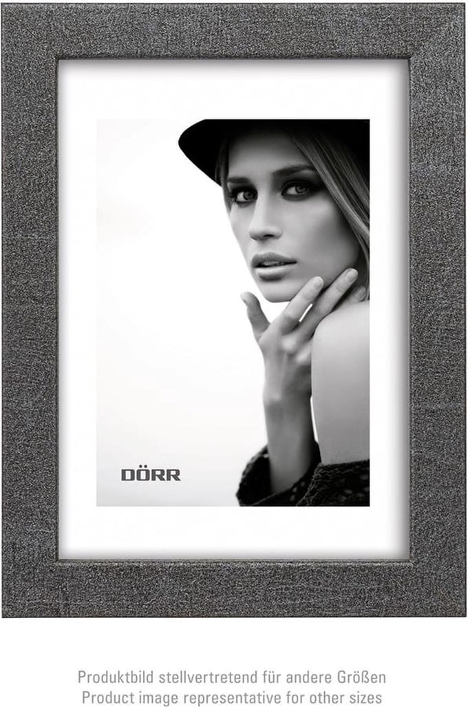 Dörr Graphit Houten fotolijst 20x30 antraciet