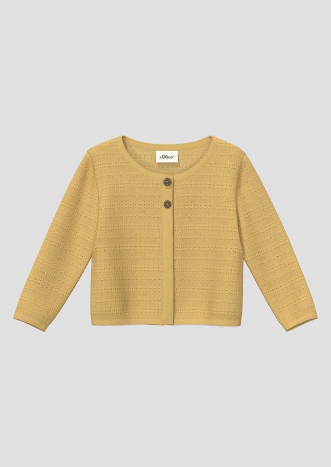 Korte cardigan met knoopsluiting voor baby s.Oliver