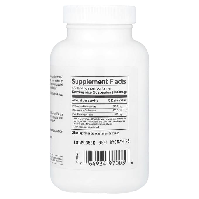Pure Planet, Sportzout, 1.000 mg, 90 Plantaardige Capsules