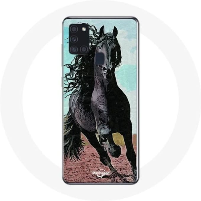 Coque - Samsung - Galaxy A21S - Souple - Noir - Protection smartphone noir