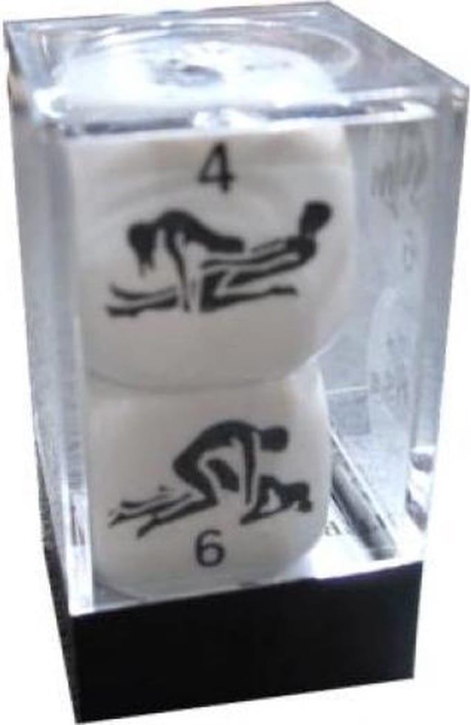 Hot games Kama sutra dobbelstenen 2 stuks 22mm