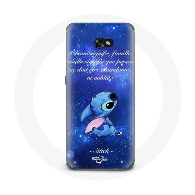 Coque pour samsung galaxy A5 2017 Stitch Ohana Citation