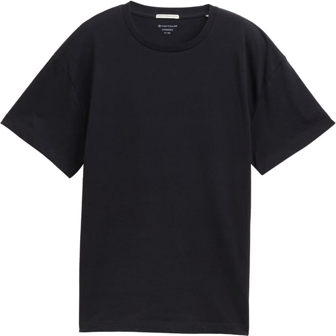 Tom Tailor - T-shirt met print - Maat 140 - heavy black