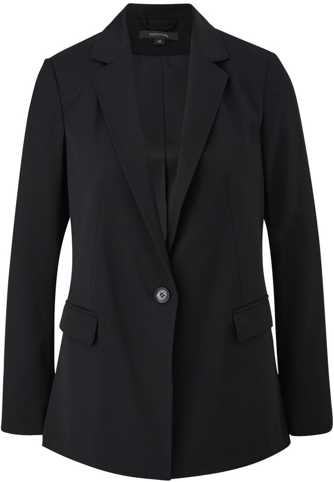 Blazer met zijsplitten dames COMMA