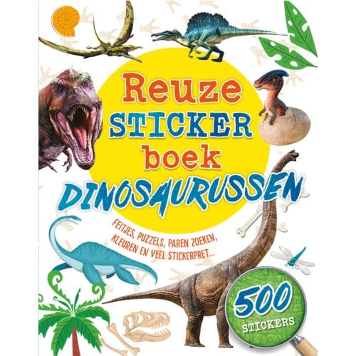 Reuzestickerboek Dinosaurussen - Reuzestickerboeken - Claire Sipi