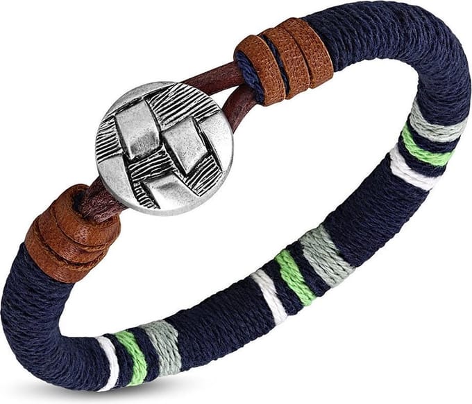 Amanto Farel - Leer - Touw - 8mm - 20cm
