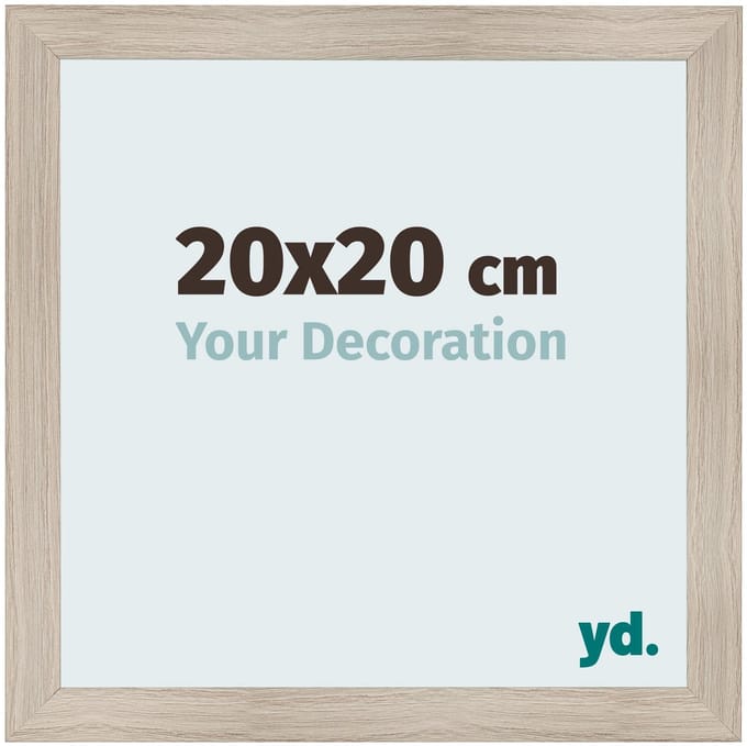 Your Decoration - Fotolijst 20x20 cm - MDF - Eiken Licht - Pisa