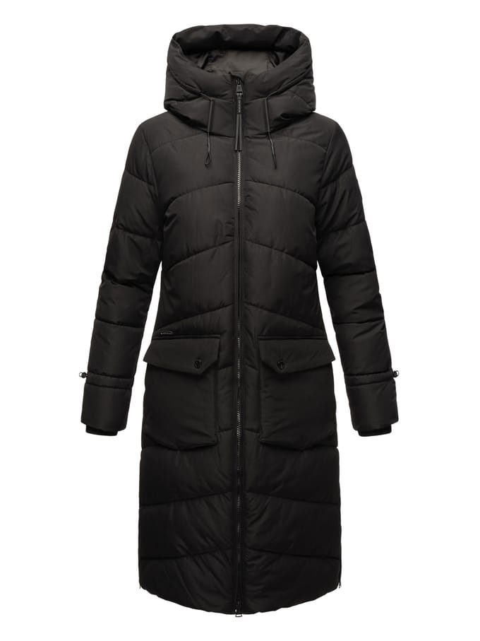 Marikoo Tomomii dames winterjas – lang, warm & met capuchon