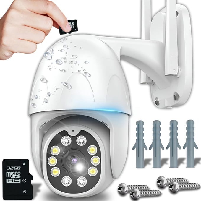 DailySupplies® Camerabewaking - Beveiligingscamera Draadloos Buiten - Bewakingscamera