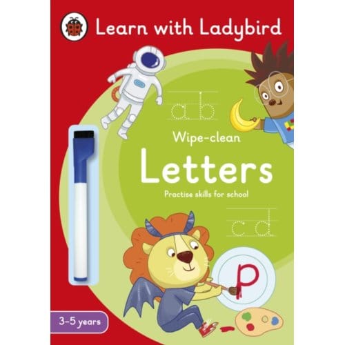 Letters: A Learn With Ladybird Wipe-Clean Activity Book 3-5 Years - Ladybird