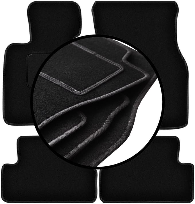 Complete set veloursmatten voor: Mini Countryman hatchback (2014-)