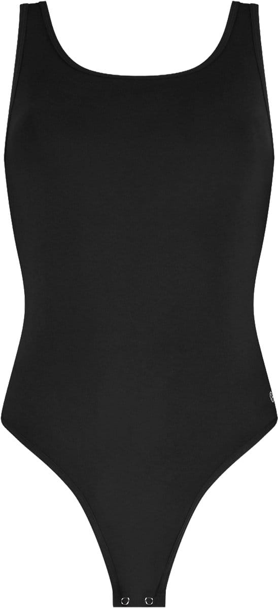 Bamboo Basics Olivia seamless bodysuit - dames body naadloos - zwart
