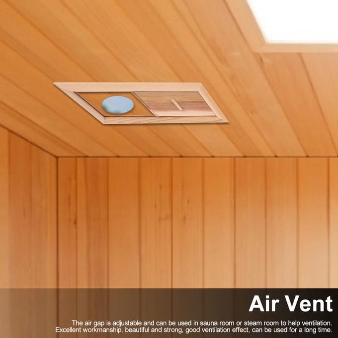 Zwembad Sauna Ruimte Luchtrooster Ventilatiepaneel Sauna Ruimte Apparatuur
