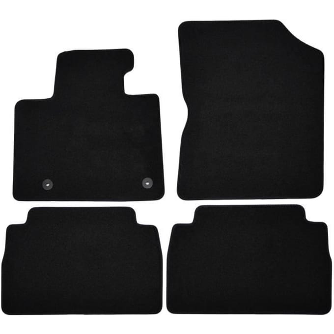 Tapis de sol - Hyundai - Santa Fe hybrid - 4 pièces - Antidérapant - Imperméable