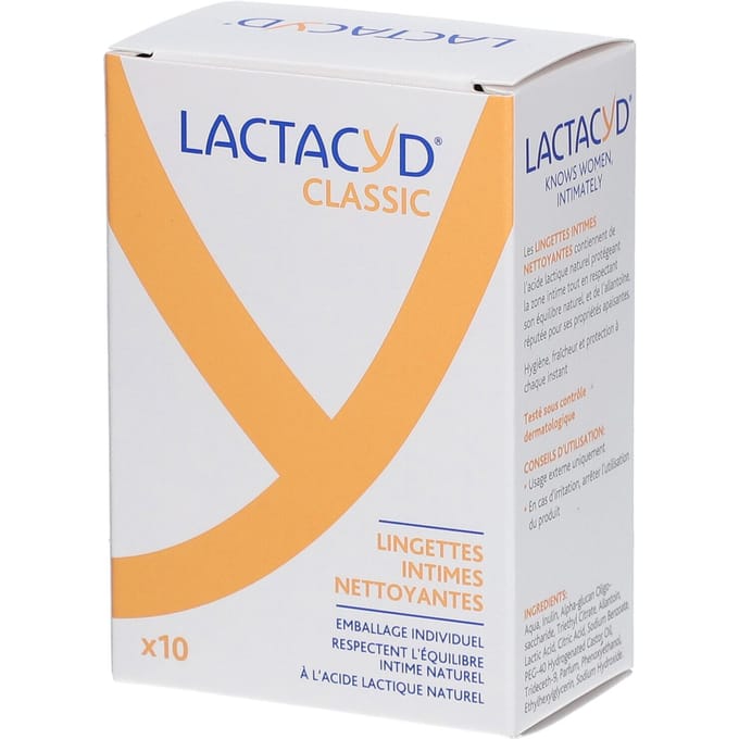 Lactacyd® Classic Reinigende Intieme Doekjes 10