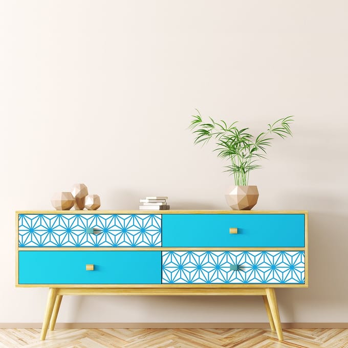 Scandinavische meubelsticker aksel 40 x 60 cm
