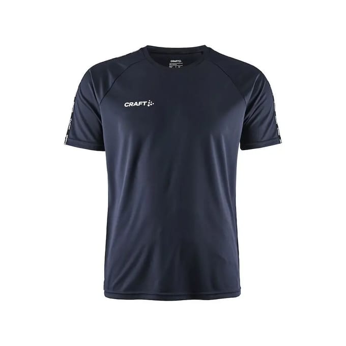 Craft Squad 2.0 Contrast T-Shirt Heren - Marine | Maat: 3XL