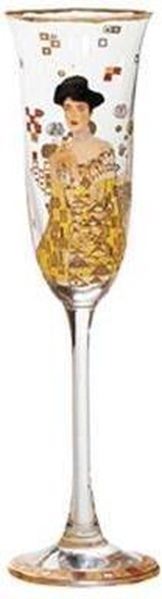 Gustav klimt: Adele Bloch-Bauer - champagneglas