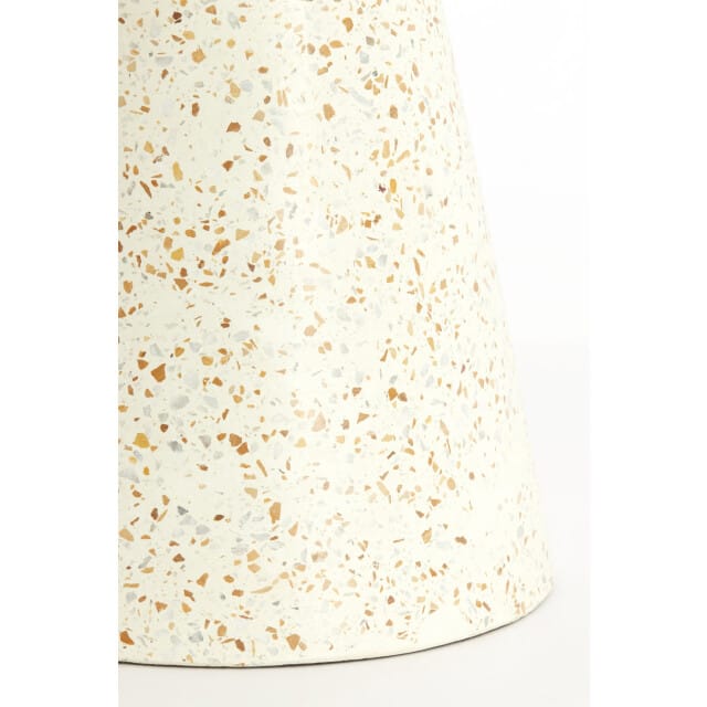 Light & Living - Bijzettafel SELLA - Ø32x47 cm - Wit