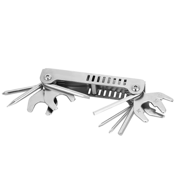 Keep Diving 8 in 1 Duiken Duiker Pick Ventiel Reparatie Multi Tool Set gray