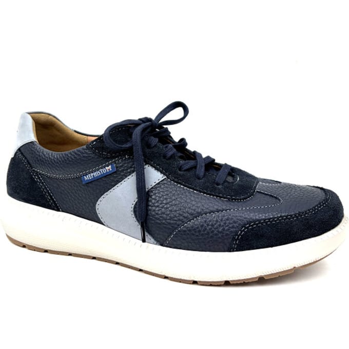 Mephisto Jenaro Sneakers - Heren - Blauw - Maat:45½
