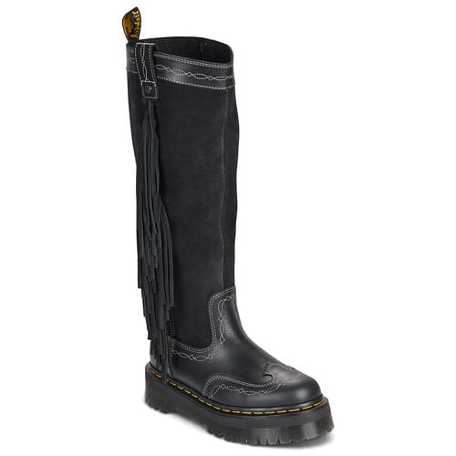 Laarzen Dr. Martens QUAD HI DR BLACK CLASSIC PULL UP