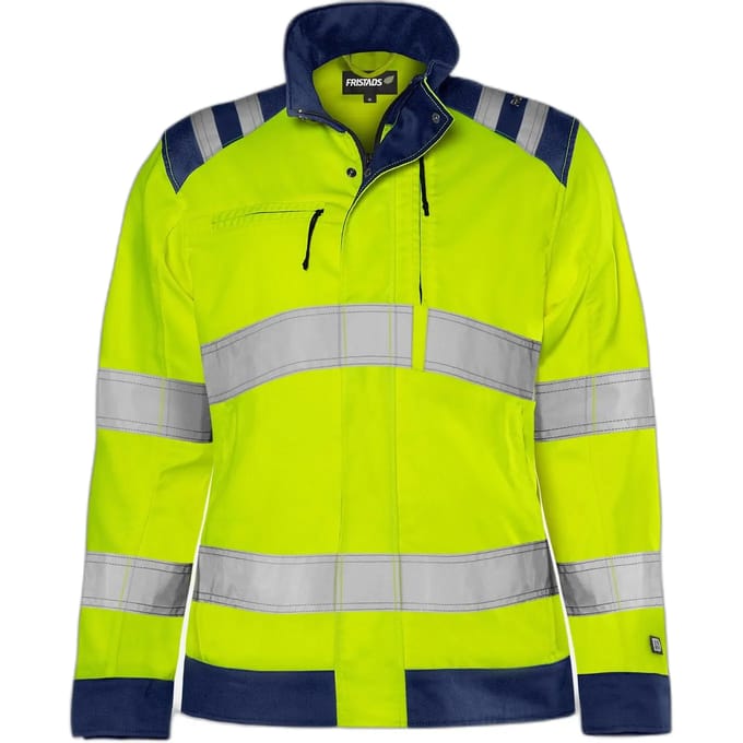 Reflectieve jas klasse 3 dames Fristads Green 4068 GPLU