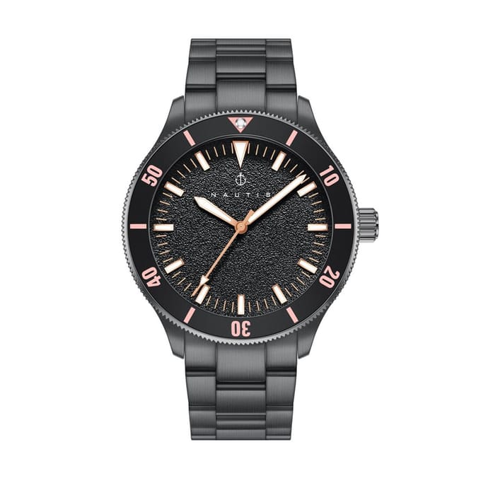 Nautis Deacon NAUN101-5 Heren Horloge 43mm 20 ATM