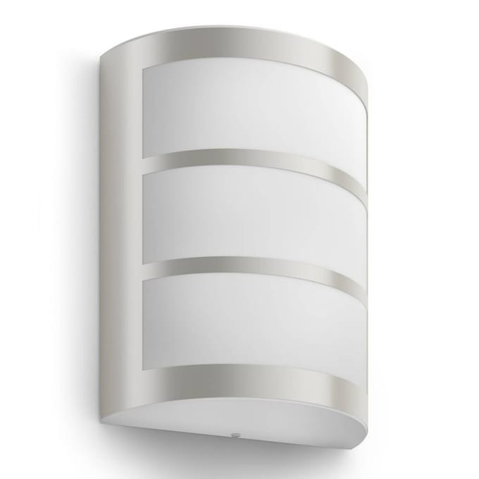 Philips LED Python 173234716 LED-buitenlamp (wand) LED LED vast ingebouwd 6 W RVS