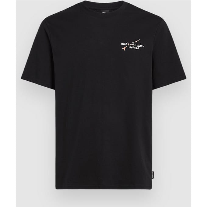 O'Neill Retro Back Print T-Shirt zwart