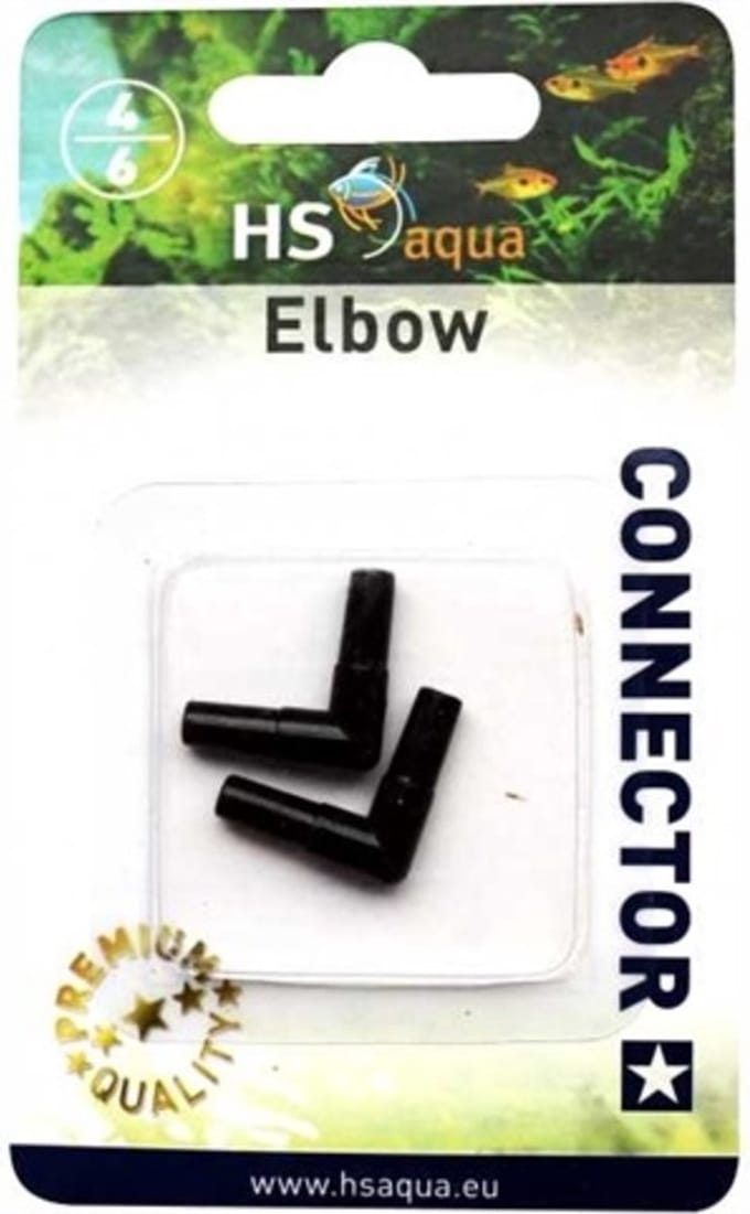 HS Aqua Bocht 4-6MM - 2 Stuks