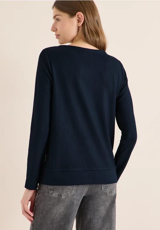 Shirt met structuur