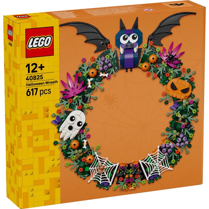 LEGO Halloweenkrans Halloween Decoratie Bouwpakket voor Kinderen en Tieners 40825