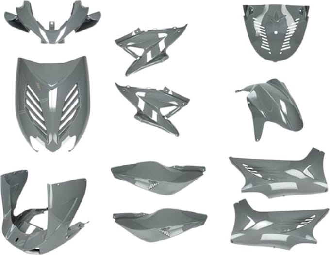 Kappenset Nardo Grijs (11 Delig) Yamaha Aerox T/m 2012 DMP