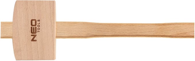 NEO - Houten Hamer - 300g - 100x70x46 mm - 320 mm