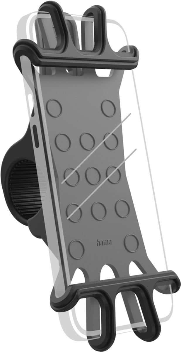 Hama Smartphonehouder voor op de fiets Breedte (max.): 80 mm