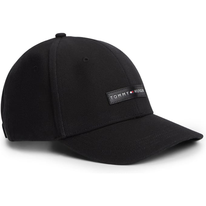 Tommy Hilfiger Foundation Canvas Cap Black Taglia: OS | Cappelli Outlet | Uomo | Nero