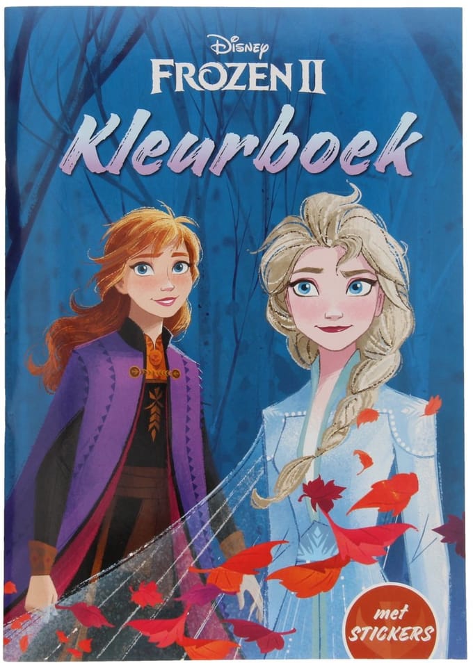 Disney Frozen - Frozen 2 Kleurboek Met Stickers