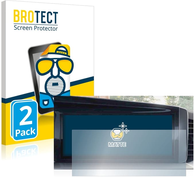 BROTECT - Screenprotector voor Opel Mokka B 2022 Infotainment System 10" - Folie Beschermfolie matte