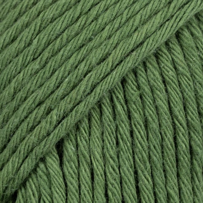 DROPS Paris Uni Colour - 43 bosgroen - Katoen Garen