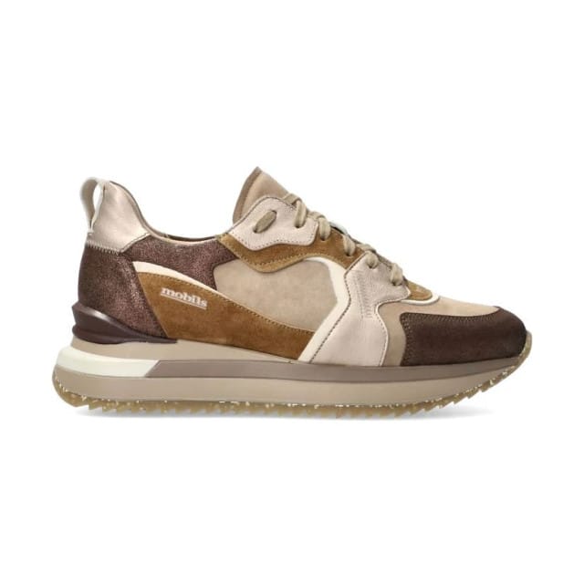 Mephisto Mobils Janel - dames sneaker - Bruin - maat 41 (EU) 7.5 (UK)
