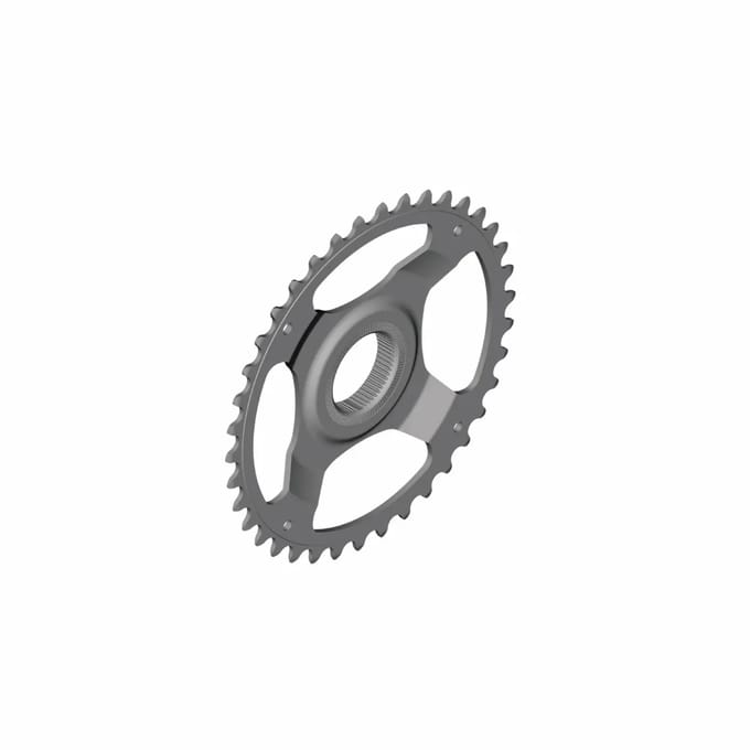 Dek met dubbele kettingkast Shimano FC-E6100 /SM-CRE61